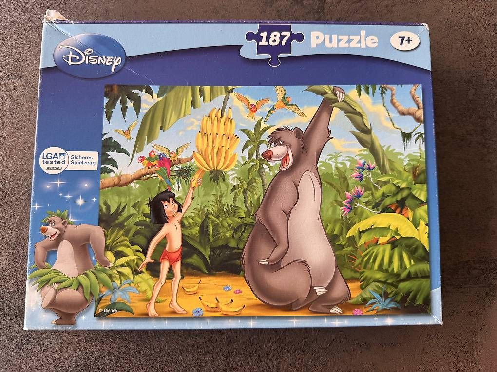 Puzzle: Puzzle Jungelbuch 187 Teile – Usato da Wangen SZ venduto da CND1203