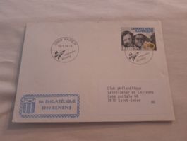 Rare! Enveloppe philatélique 1969 Varen - Saint-Imier!
