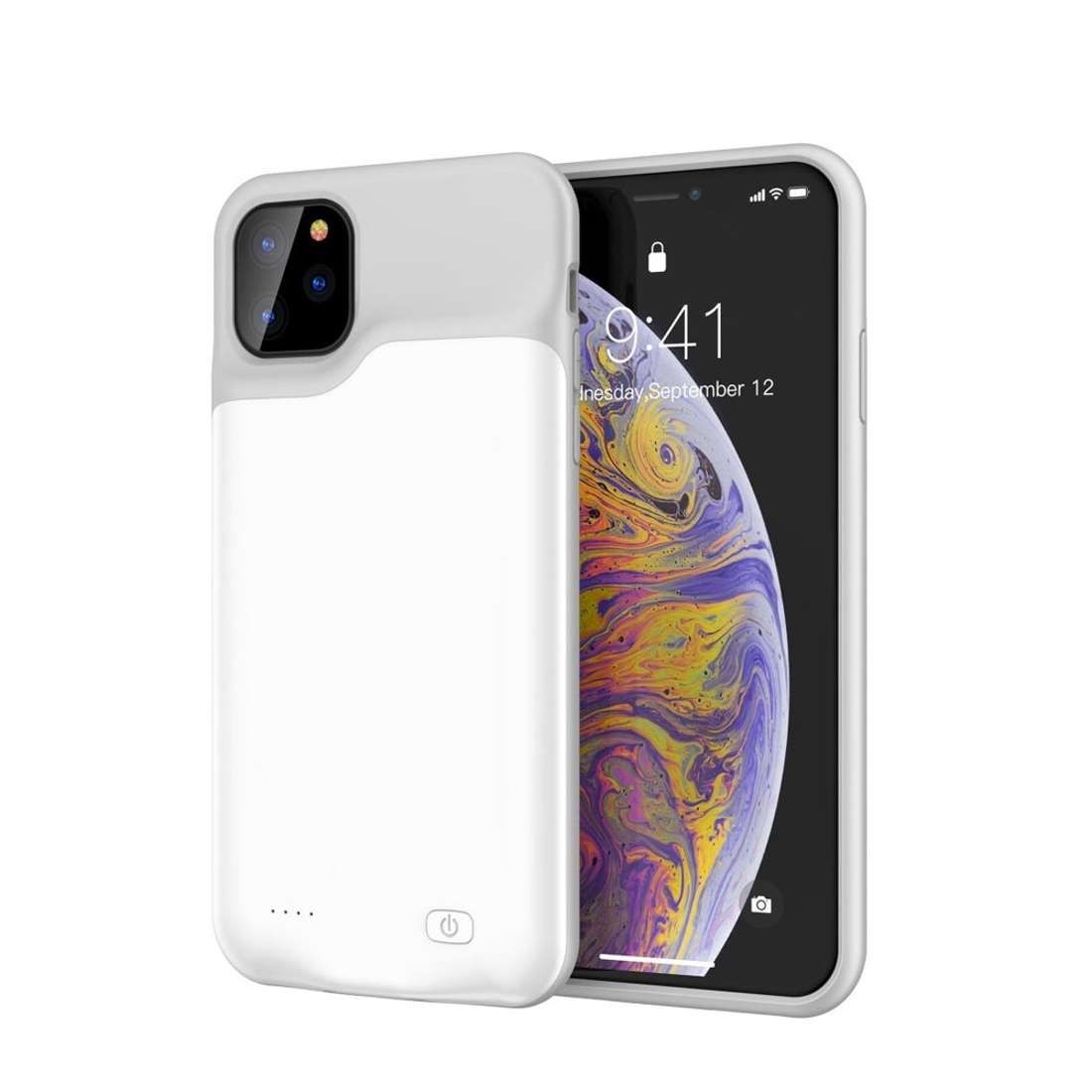 Cover & Protezioni schermo: NEU iPhone 11Pro Max Backpack Akku Case (6500mAh)Schutzhülle – Nuovo e nell'imballaggio originale da Lenzburg venduto da Orzo3