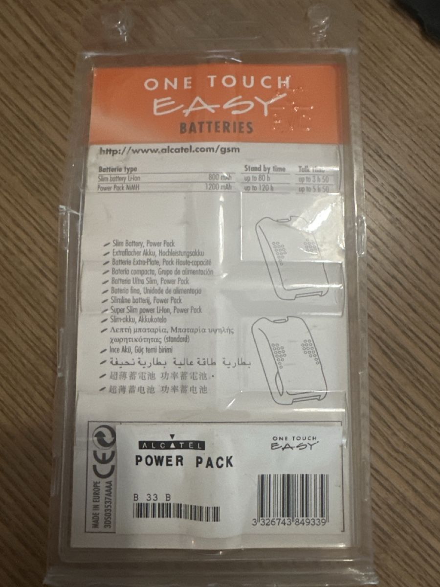 Akkus & Batterien: Alcatel One Touch Akku, Neu, OVP – Neu und originalverpackt aus Bern von Villatech 1