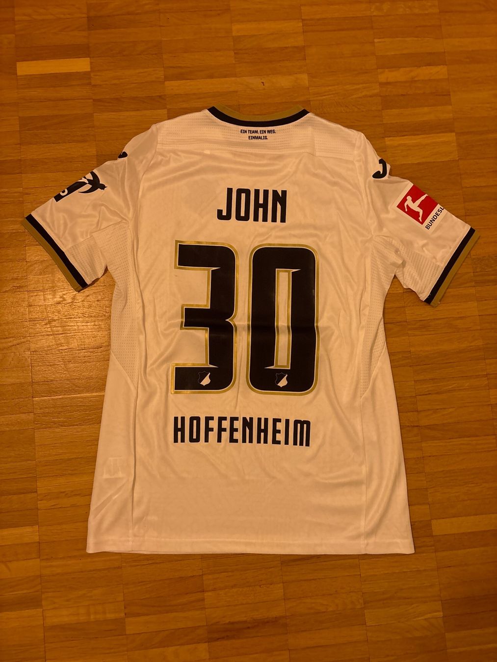 Canottiere & Pantaloni: Matchworn TSG Hoffenheim 1899 John with COA – Usato da Castione venduto da REER