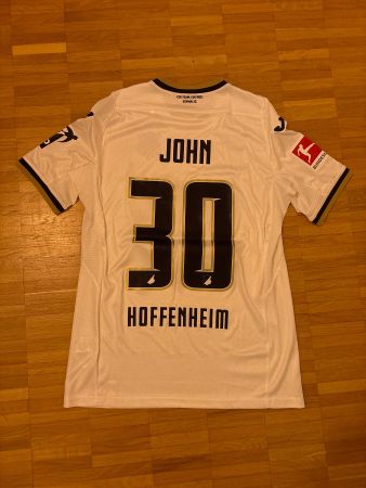 Matchworn TSG Hoffenheim 1899 John with COA