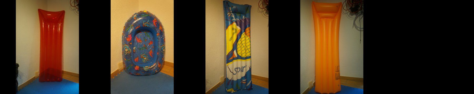 Giocattoli: 1 Kinderboot, 3 Luftmatratzen – Usato da Caviano venduto da vinyIf00d 4
