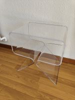 Moderner Designer Acrylglas Stuhl, transparent, Top Zustand!