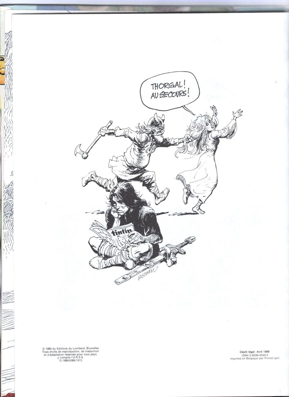 Comics: THORGAL #10 - Le pays Qâ – Gebraucht aus Bussigny von jaqual 1