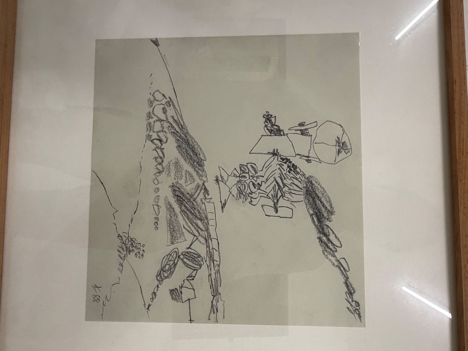 Gemälde: Jakob Schärer (1908) Art: Bleistift – Gebraucht aus Basel von PAUL_ART 1