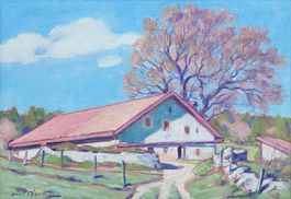 Henri Châtillon  (1883-1973) - Ferme "Les Cucheraux"