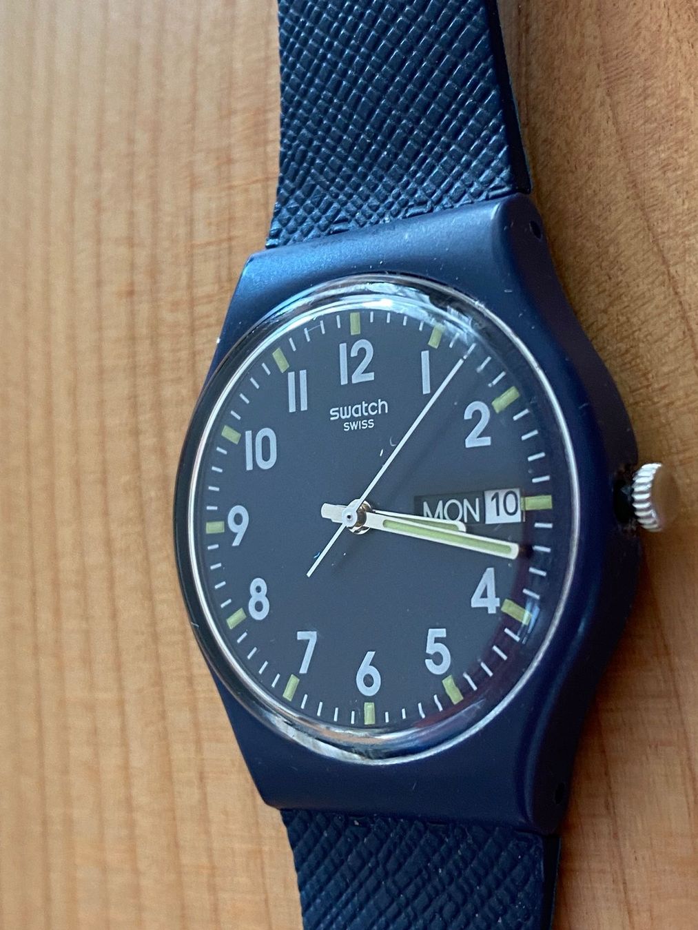 Swatch Orologi: SWATCH Uhr: Modell "Sir Blue" – Usato da Bubikon venduto da Nic050 1