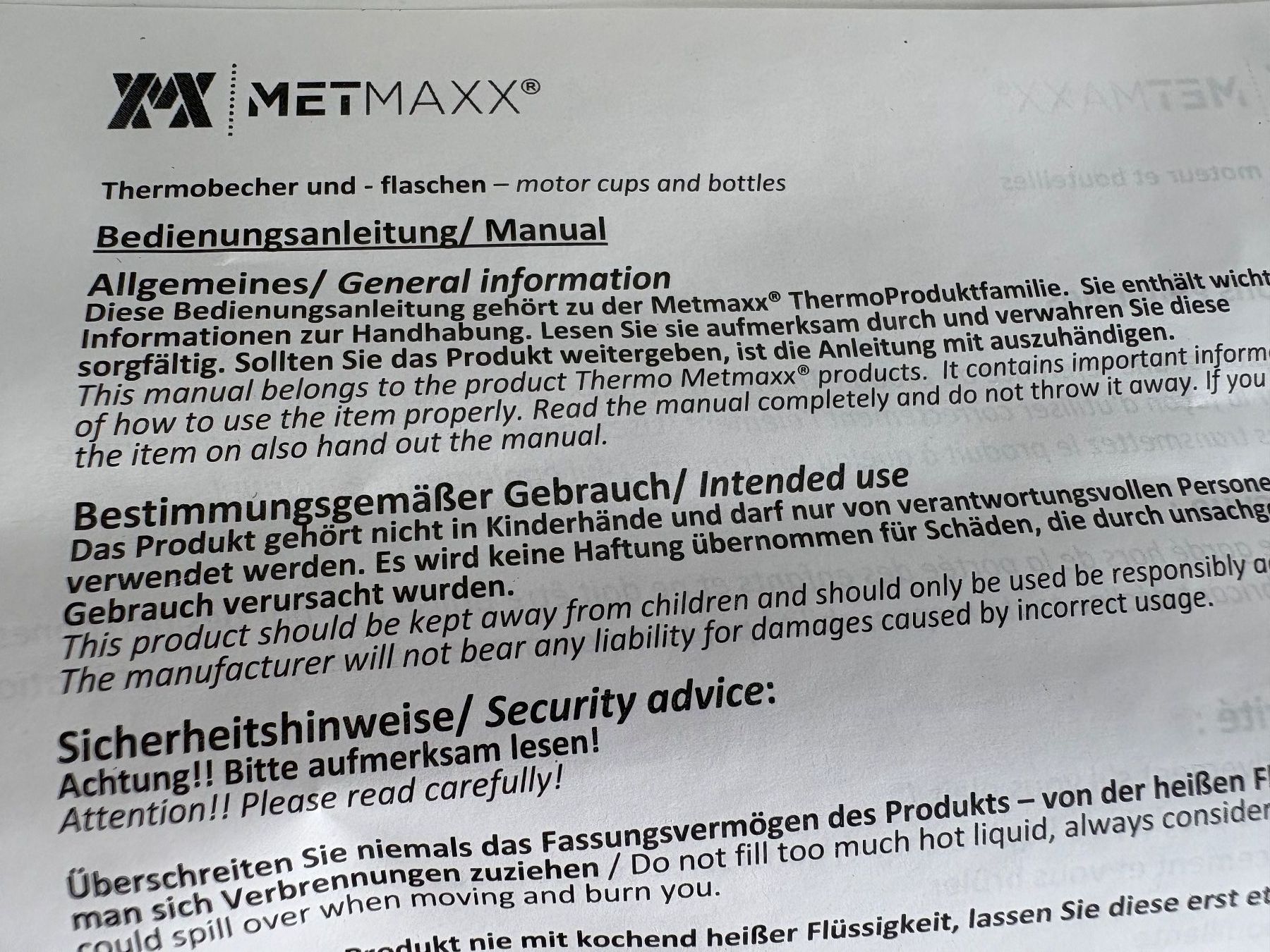 Tazze: NEU Thermobecher Metmaxx – Nuovo (secondo la descrizione) da Gossau SG venduto da Black-Queen 5