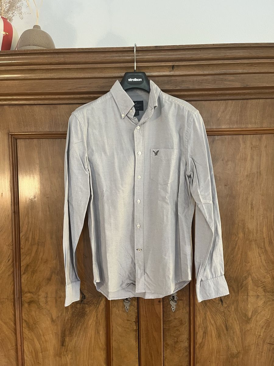 Hemden: Herrenhemd, hellgrau, Gr. S (classic fit), American Eagle – Gebraucht aus St. Gallen von Gloom22 2