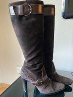 Bottes Tod's daim marron T.37 automne hiver
