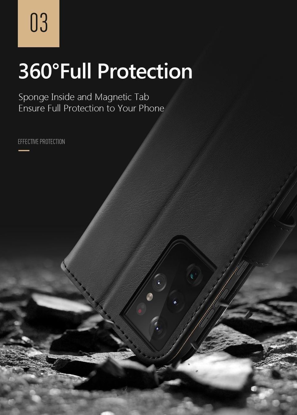 Cover & Protezioni schermo: Dux Ducis Samsung Galaxy S21+ Leder Case – Nuovo e nell'imballaggio originale da Zürich venduto da Store-247 2