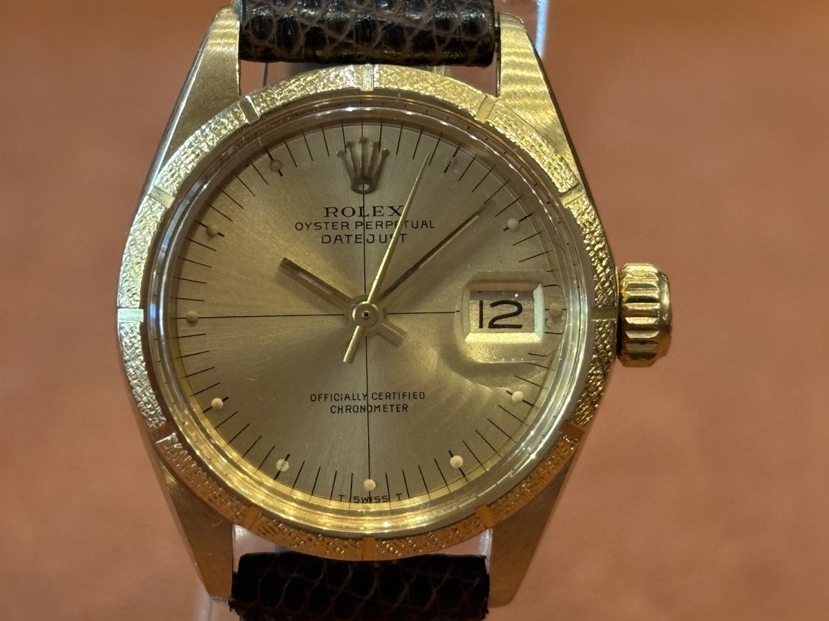 Rolex Montres: Rolex Lady Datejust in oro giallo – D'occasion à Mendrisio par TicinoWatchLab