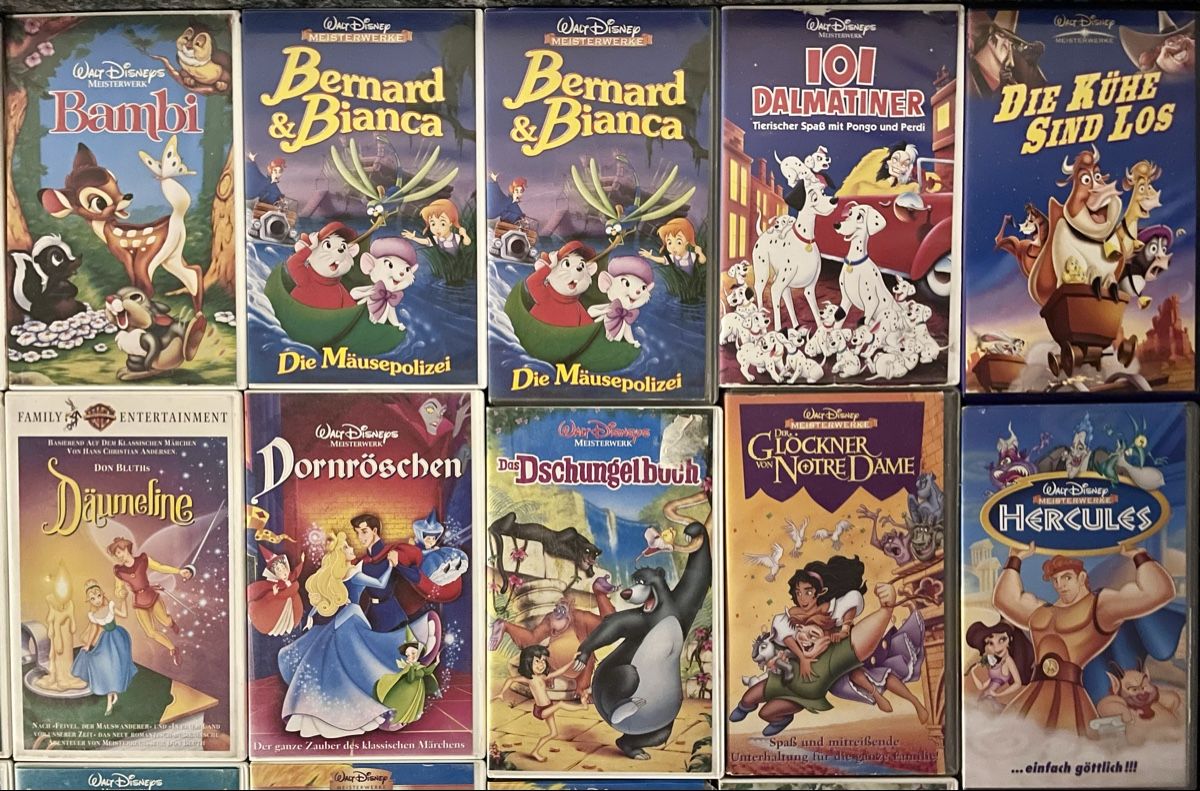 Toutes les VHS: VHS-Sammlung Walt Disney – D'occasion à Jegenstorf par mat_52dr 2