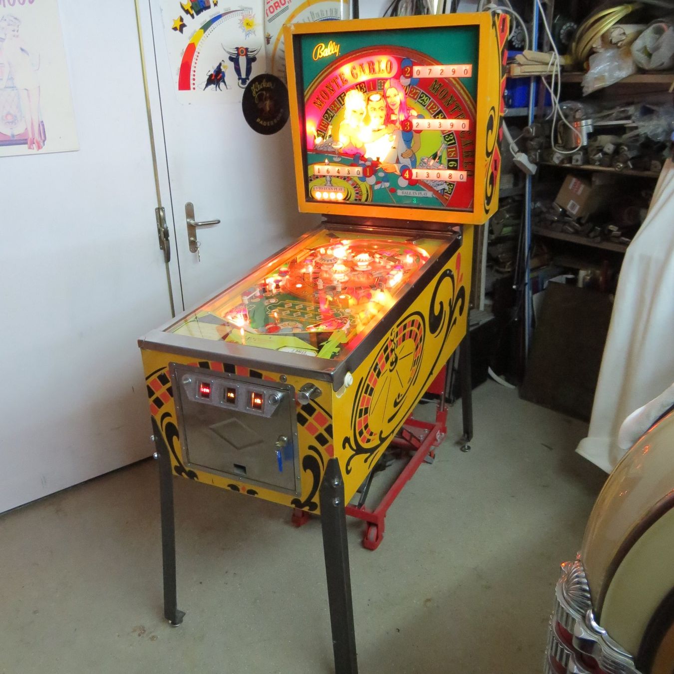 Flipper: Bally-Flipper " MONTE CARLO " – Usato da Oberlunkhofen venduto da Paco1 1