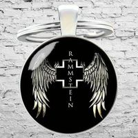 🔥🎶 Rammstein Schlüsselanhänger – Flügel Design 🎶🔥