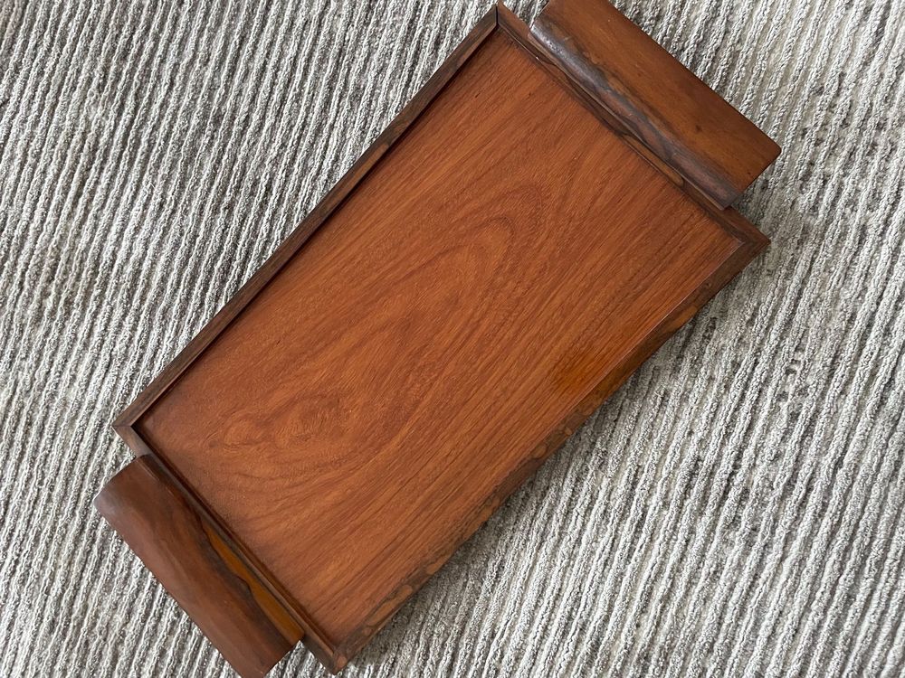 Schöner antiker Servier-/Beistelltisch aus Holz (Gebraucht) in