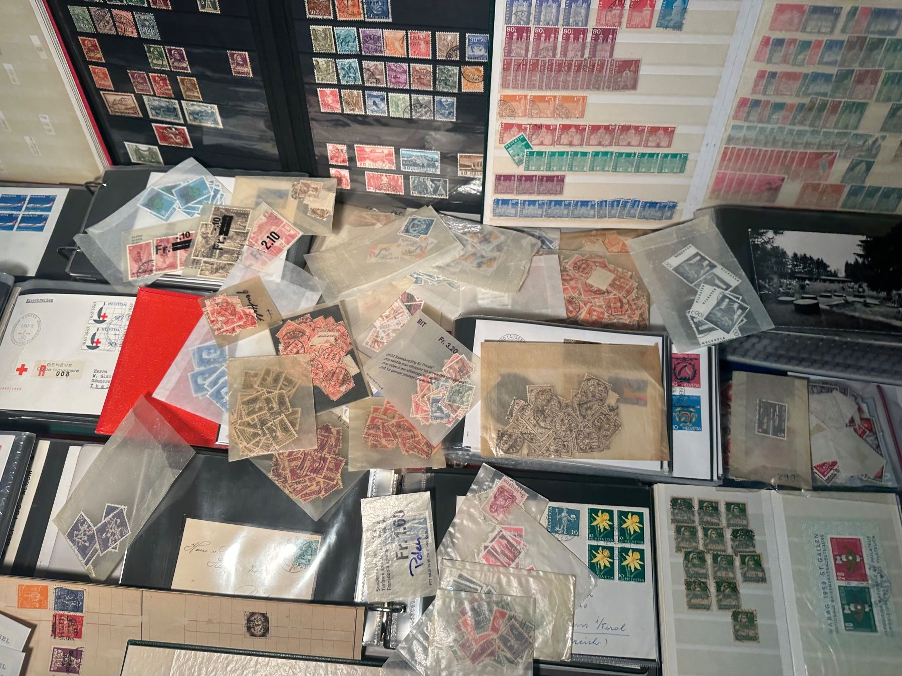 Tutti i francobolli: Briefmarkensammlung - Auflösung – Usato da Stettfurt venduto da 2442 9
