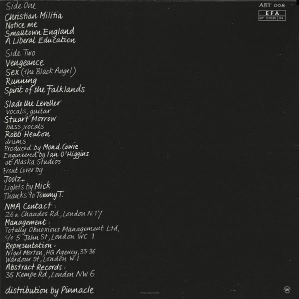 Dischi in vinile: New Model Army – Vengeance – Usato da steckborn venduto da veckot 1
