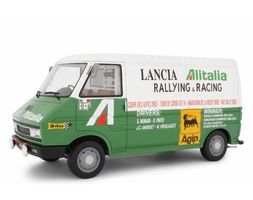 Fiat 242 1° serie Assistenza Lancia 1974 , Laudoracing  1:18
