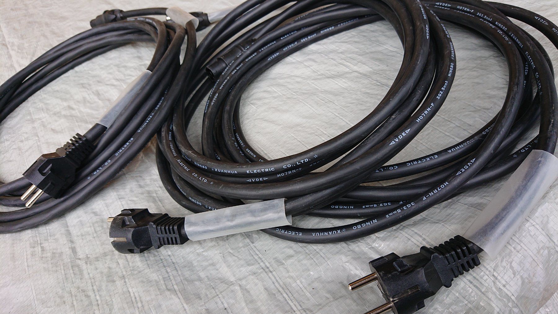 Cavi: 3x ANSCHLUSS KABEL - SCHUKO > POWERCON TRUE1 - 5m - 2.5mm2 – Nuovo (secondo la descrizione) da embrach venduto da radioactivepatrick 6