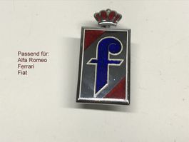 Pininfarina Emblem Badge separate Krone Alfa Ferrari Fiat