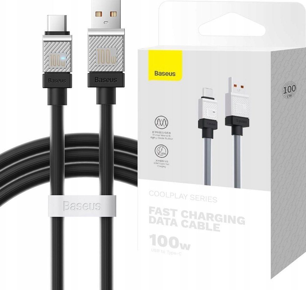 Baseus Cavi: Baseus CoolPlay Series Fast 100W USB A >> USB C – Nuovo (secondo la descrizione) da Richterswil venduto da tom_rd6y 7