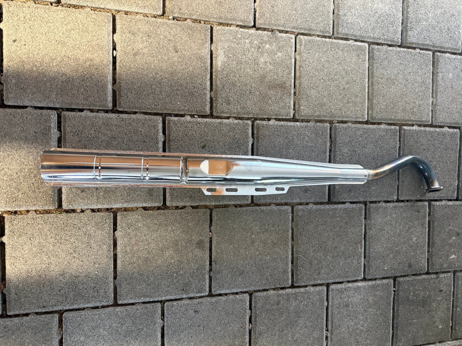 Puch Auspuffanlagen: Puch Maxi Auspuff 25mm – Gebraucht aus Alpnachdorf von axprimo