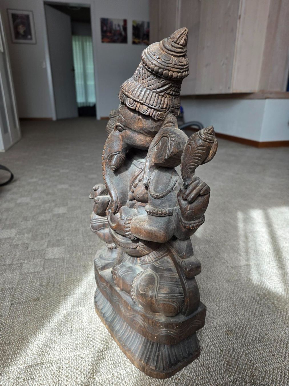 Statuette: Sitting Ganesha aus Holz – Usato da Melchnau venduto da han_k5xl 1