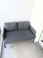 Sofa IKEA GLOSTAD 2-Sitzer grau 121cm breit neuwertig