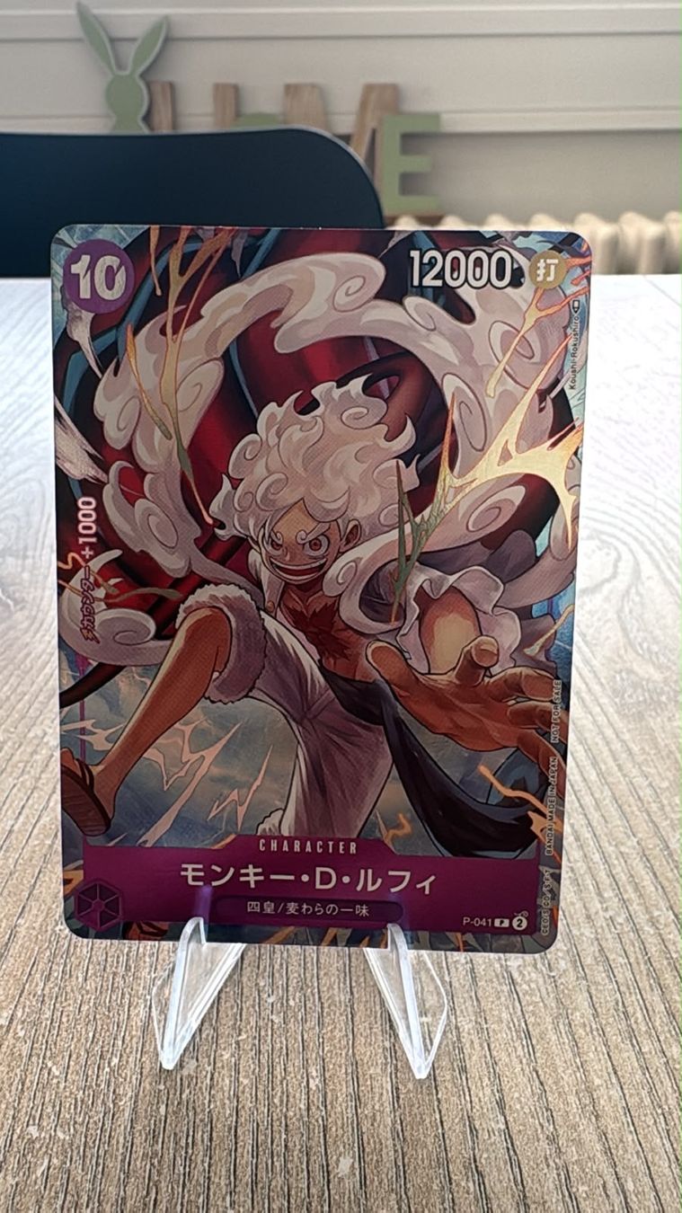 Bandai Carte collezionabili: One Piece TCG - Monkey.D.Luffy P-041 JP – Nuovo (secondo la descrizione) da Birsfelden venduto da alex4127