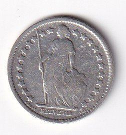 Alle Münzen: 50 Rp. 1913 – Gebraucht aus Neuchâtel von karlpierrino 1
