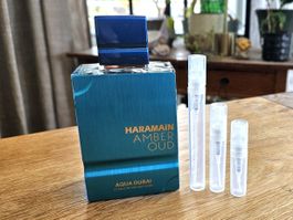 Al Haramain Amber Oud Aqua Dubai - Abfüllung 5ml