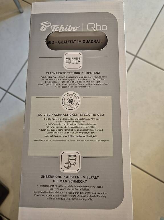 Macchine per caffè & Macchine per espresso: Tchibo Qbo Essential kaffeemaschine schwarz – Usato da marly venduto da Leg_chipie21 1