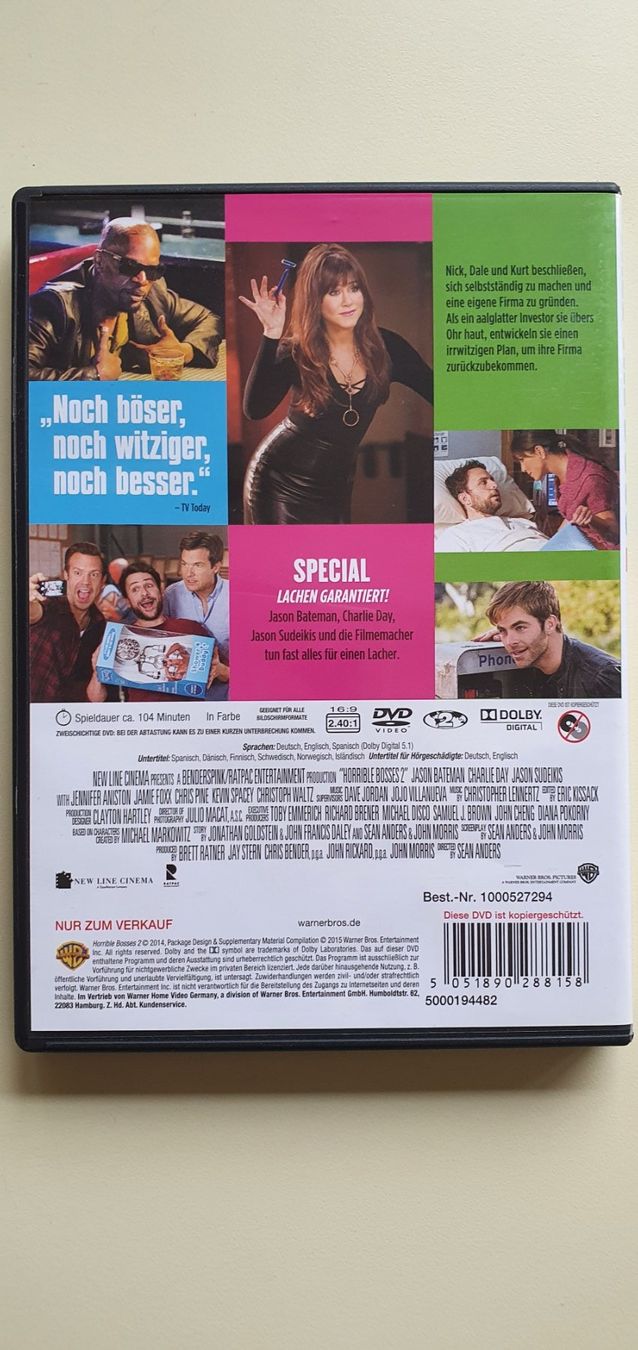 Tutti i DVDs: Kill the Boss 2 – Usato da Hüttlingen venduto da Thurgi85 1