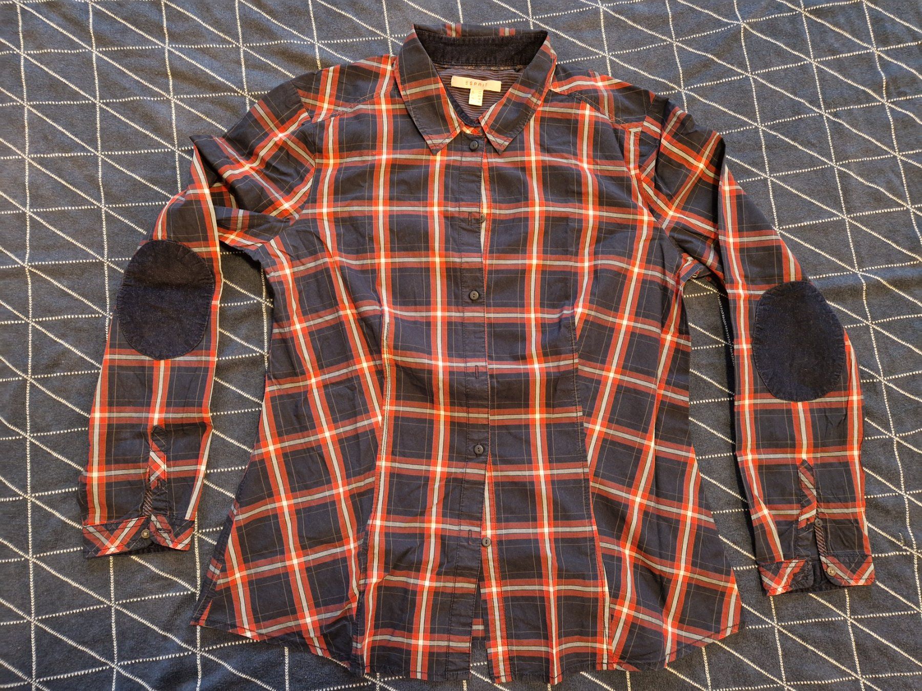Esprit Camicette: Esprit Bluse langarm Karo 40 – Usato da MUEHLAU venduto da ibo_5c7d