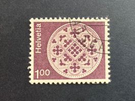1973 Architektur - Rosette Lausanne 100 C. ET (ZNr 534)
