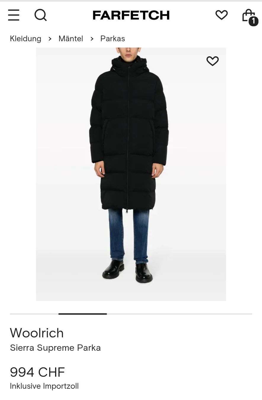 Woolrich Manteaux: Woolrich Sierre supreme Parka - Gr.S – Neuf (Voir description) à Felben-Wellhausen par michael_jackson01 6