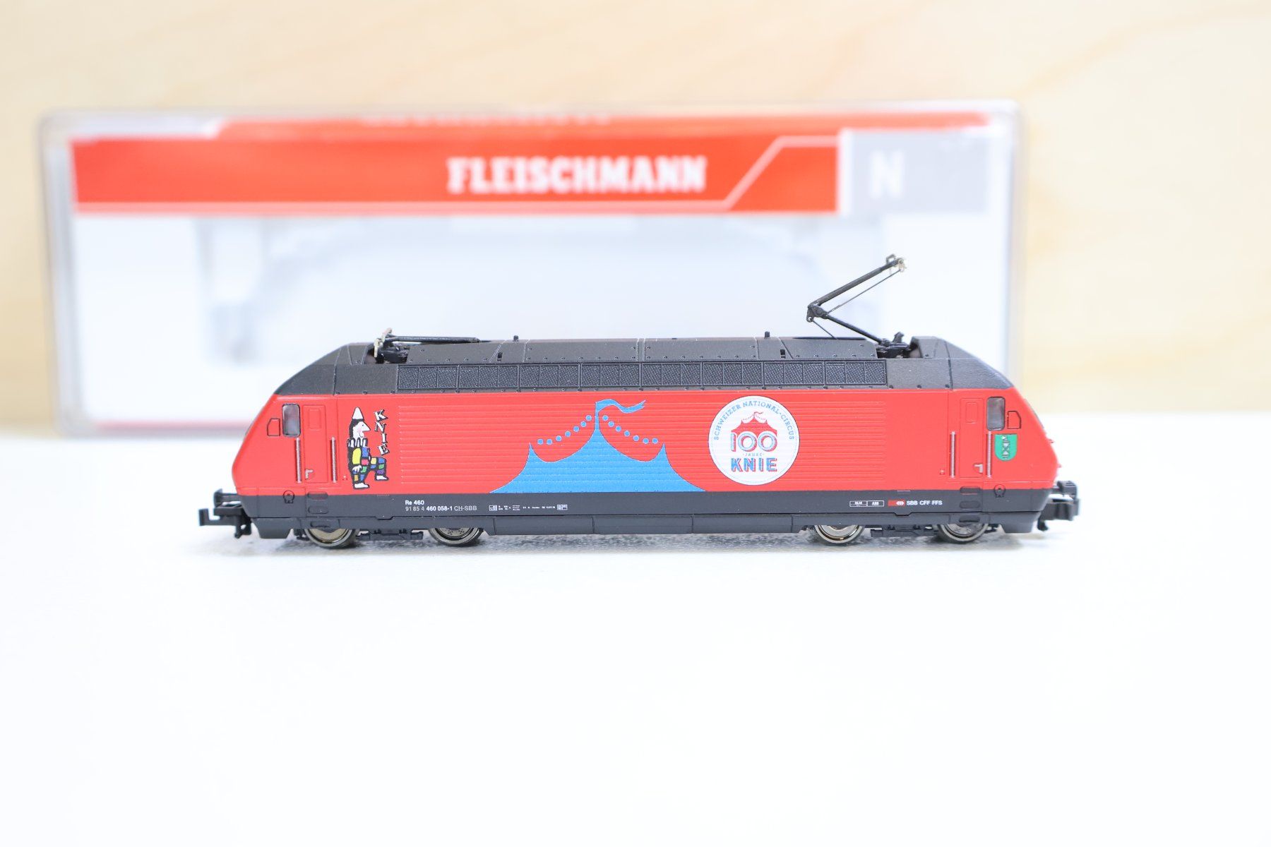 Fleischmann Modellini di ferrovie: Fleischmann Digital - Knie SBB Re 460 E-Lok - 731501 N – Usato da Winterthur venduto da Monstera 1