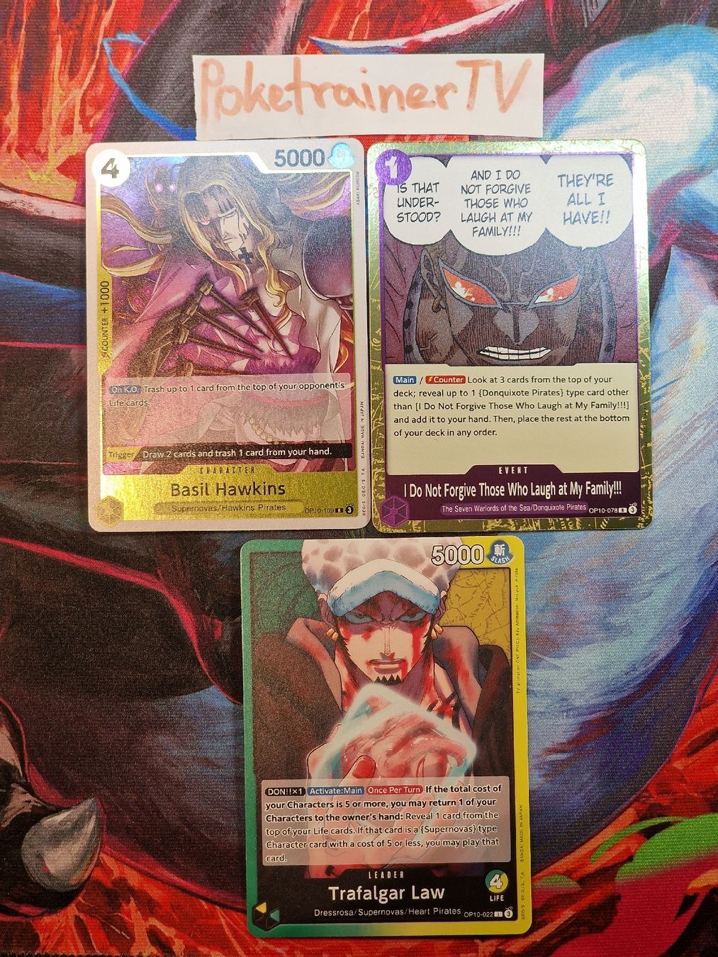 Bandai Sammelbilder & Trading cards: Donquixote Doflamingo op 10 card bundle – Neu (gemäss Beschreibung) aus Zihlschlacht von PixeltrainerTV 1