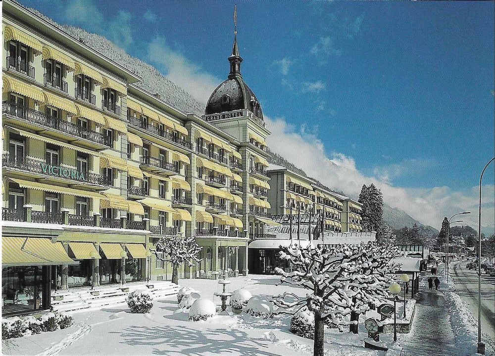 Grand Hotel Victoria Jungfrau Interlaken BE Kaufen Auf Ricardo   Grand Hotel Victoria Jungfrau Interlaken Be