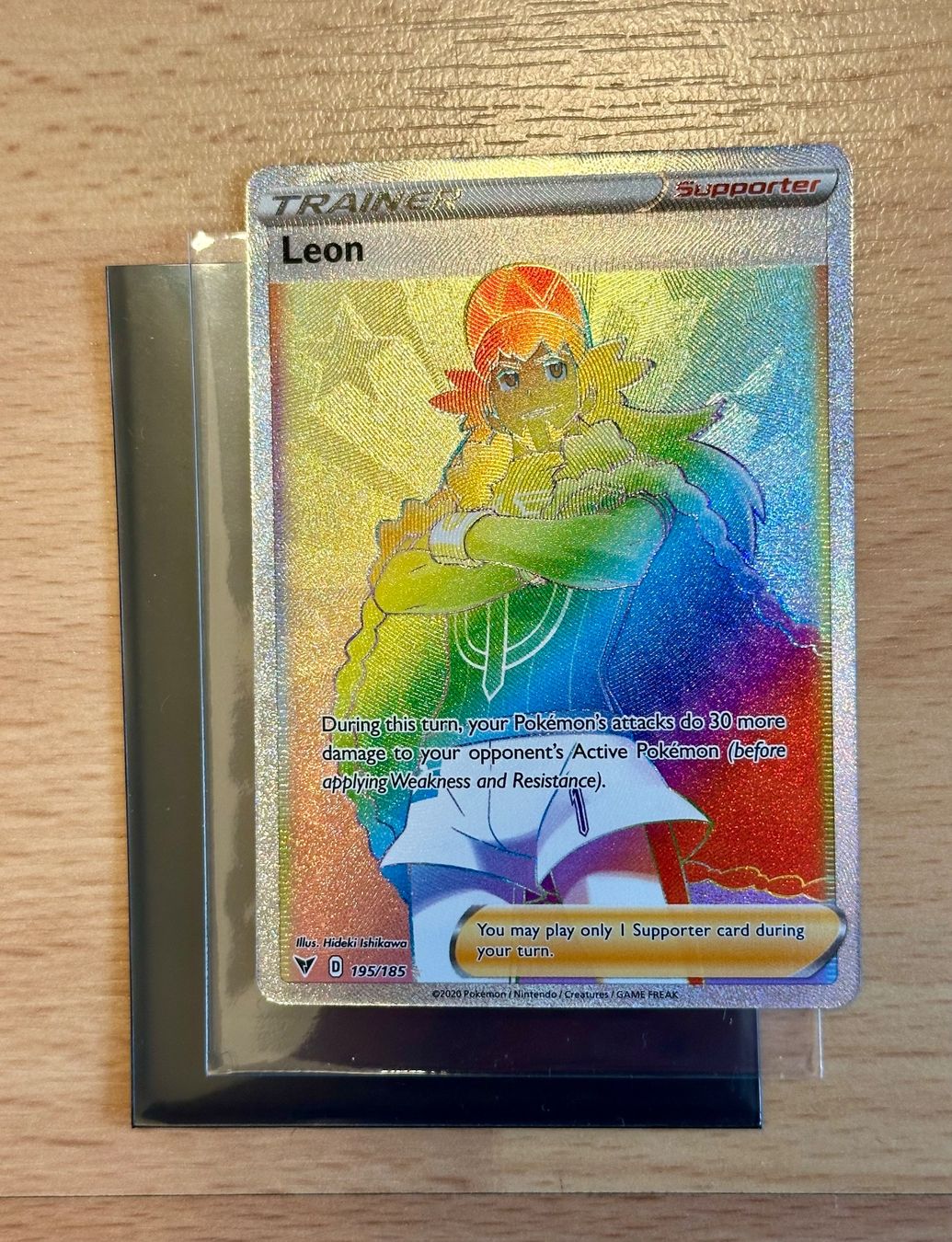 Pokémon Sammelbilder & Trading cards: Pokémon / Leon / VIV 195 / Secret Rare / Mint – Gebraucht aus Brugg AG von mic_yr7v 1