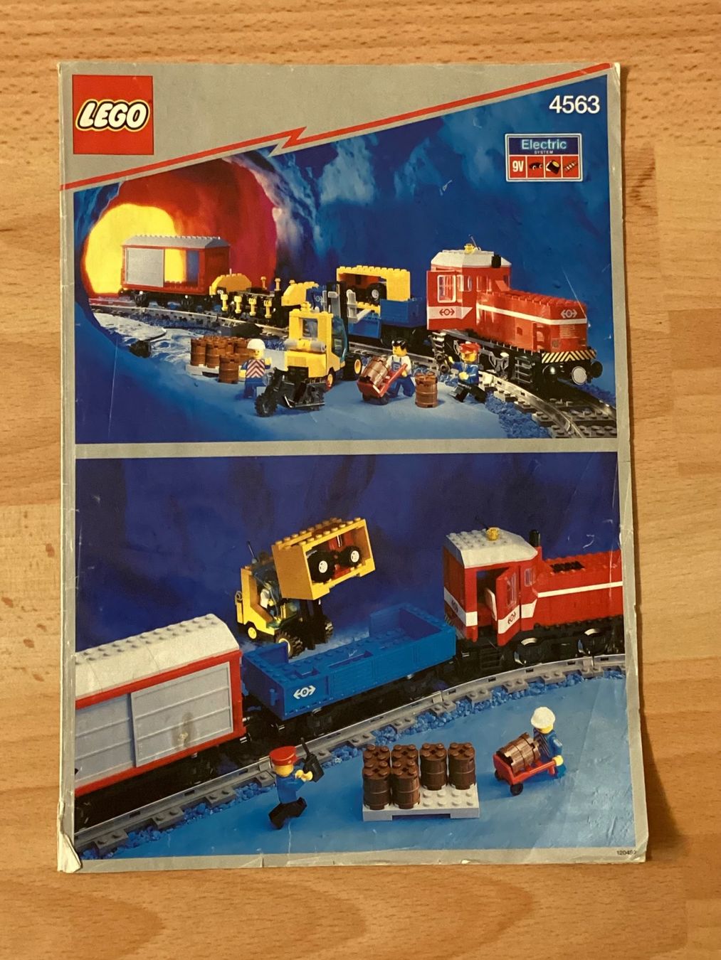 Lego Kit di costruzioni: Lego 4563 Bauanleitung Eisen Bahn 9V – Usato da Glarus venduto da Folienjoe24
