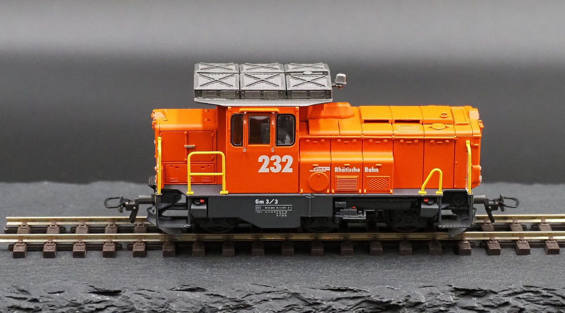 Bemo Modelleisenbahnen: Rangierlok RhB Gm 3/3 232 – Neu und originalverpackt aus Aettenschwil von EXCEPT 1