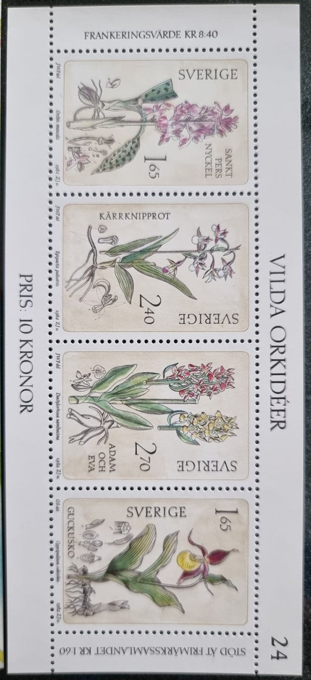 Tutti i francobolli: Diverse Briefmarken mit Orchideen-Motiven – Nuovo (secondo la descrizione) da Lostorf venduto da Dalbi 5