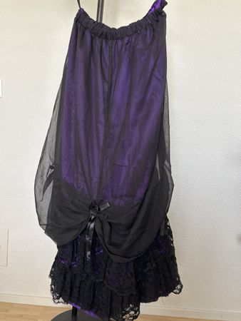 Raven Goth Romantic Tüllrock