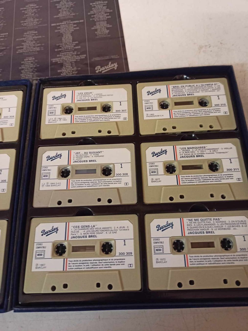 Musicassette: Ensemble de cassettes audio – Usato da La Chaux-de-Fonds venduto da Emmaus2300CDF 3