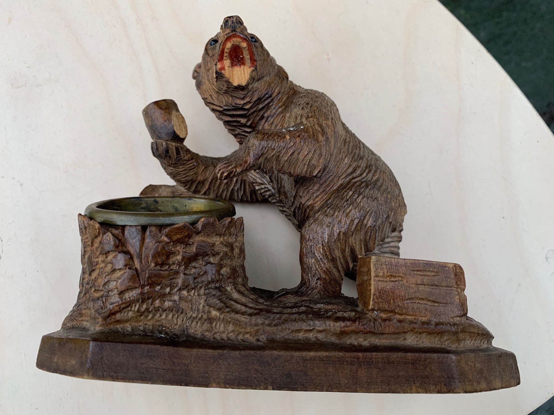 Figuren: seltener antiker Brienzer Bär von 1917 – Gebraucht aus Feldbach von Olive1 4