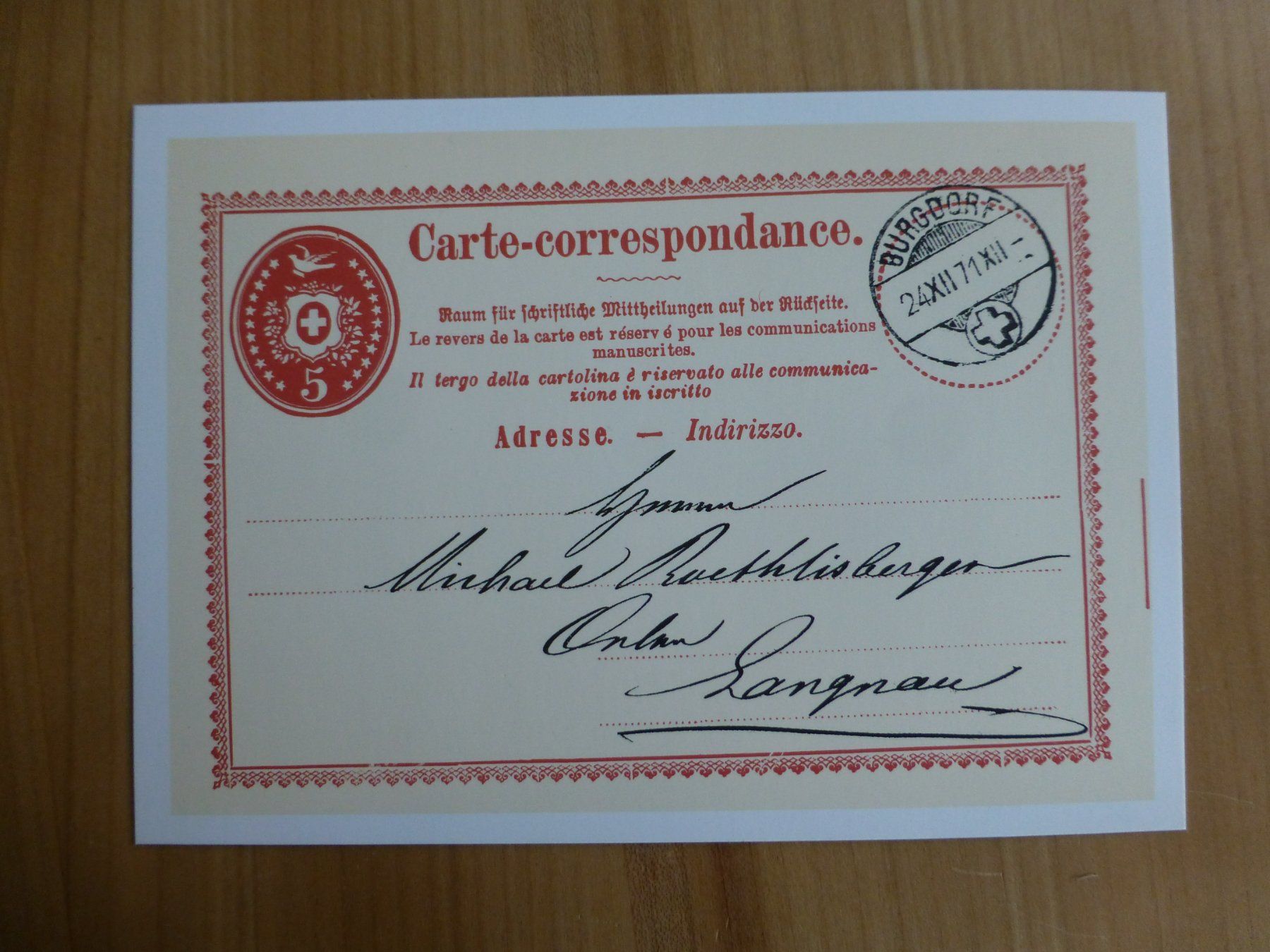 Tutti i francobolli: 4 Bildpostkarte nicht gelaufen – Usato da Bettlach venduto da 1saurer 3