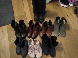 Schuh-Sammlung Gr. 39/40 (Birkenstock,Gabor u.a) Top Zustand